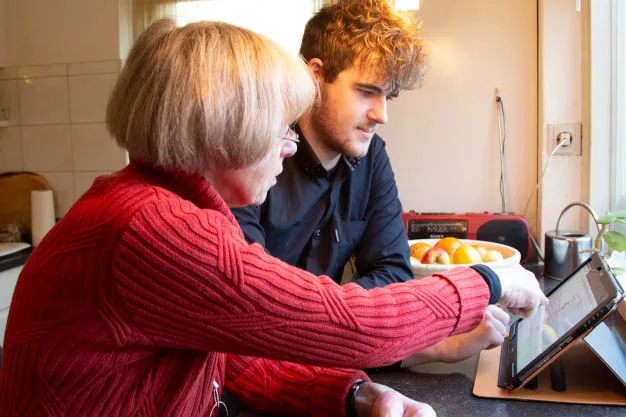 Smartassistent werkzaam bij klant